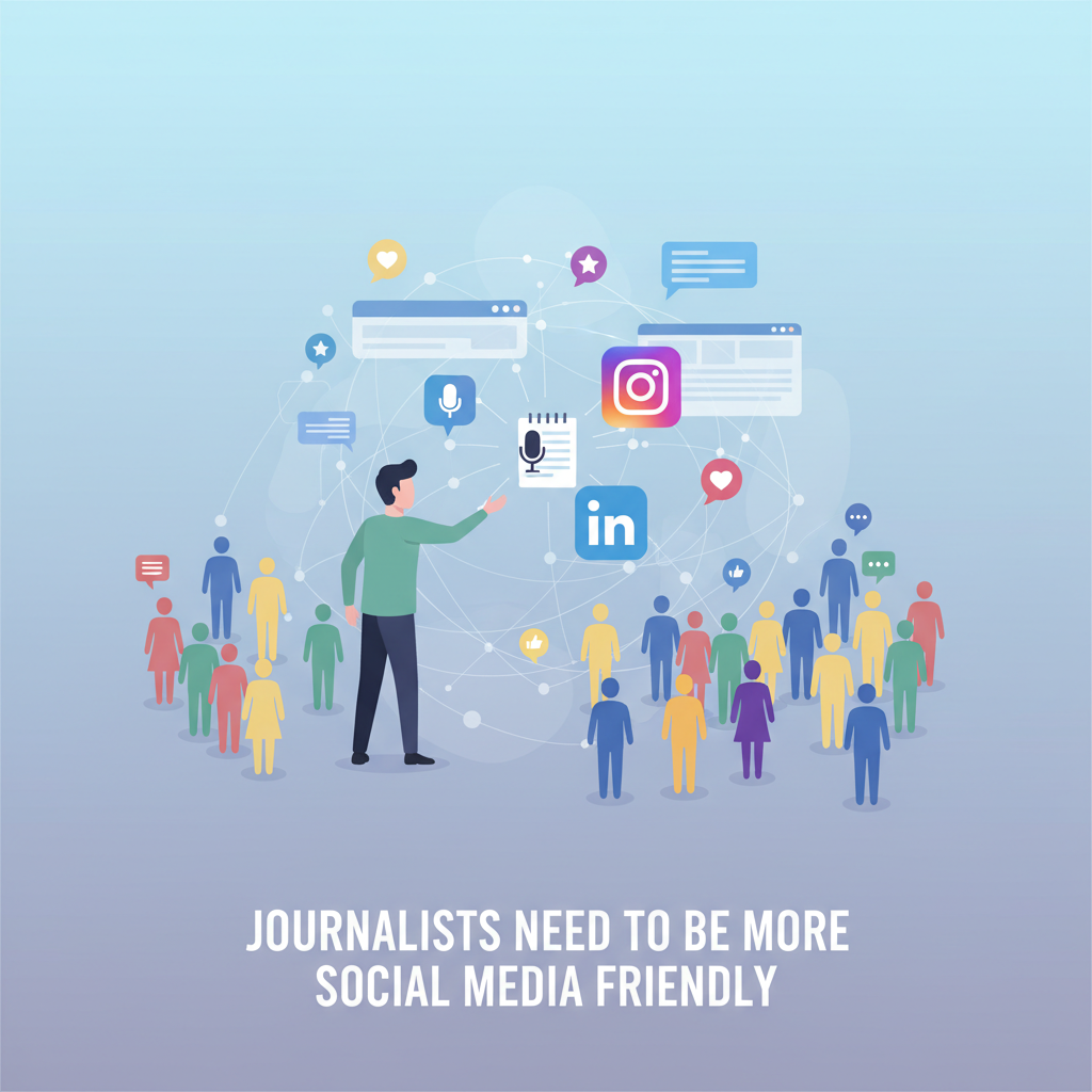 Journalists Need To Be More Social Media Friendly