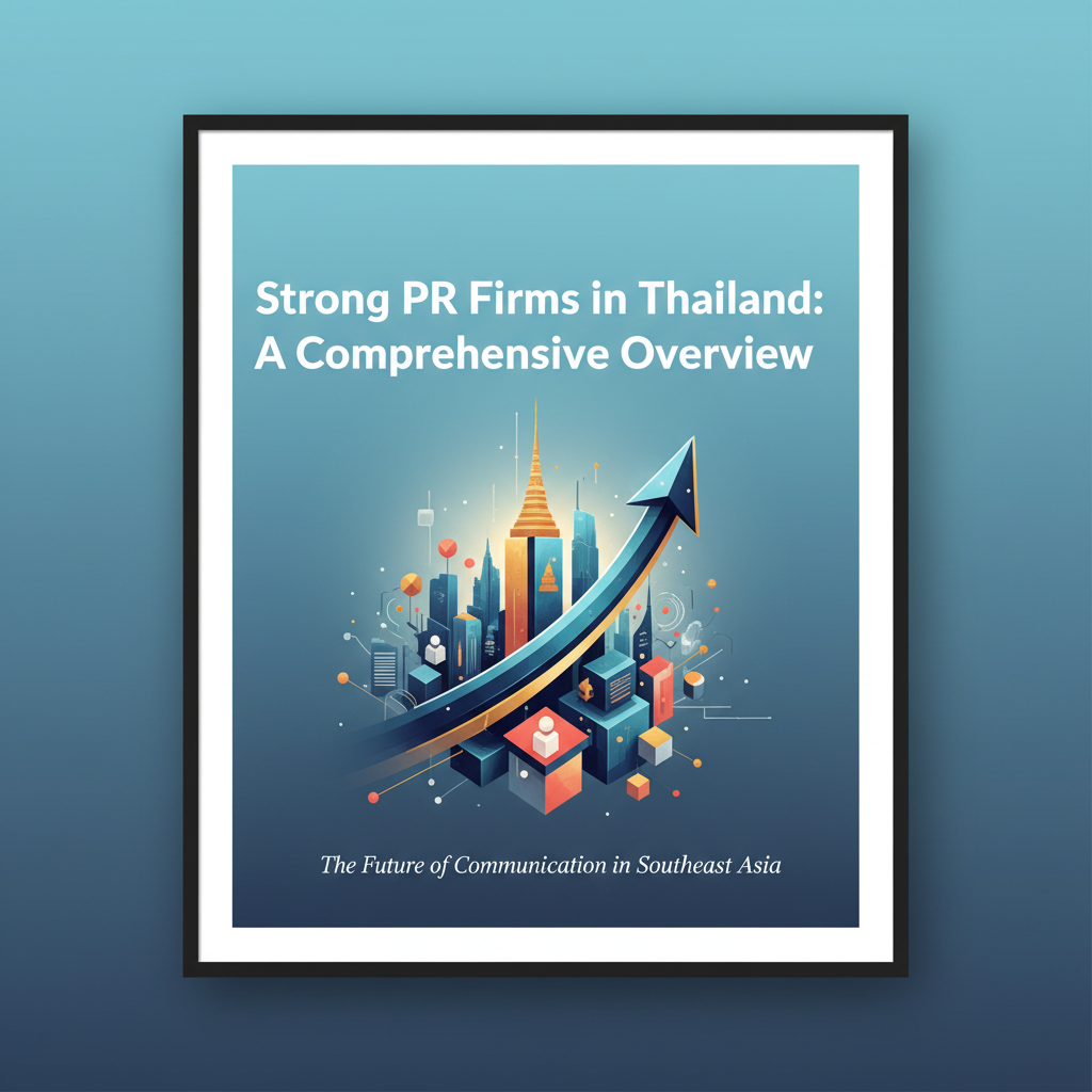Strong PR Firms in Thailand: A Comprehensive Overview