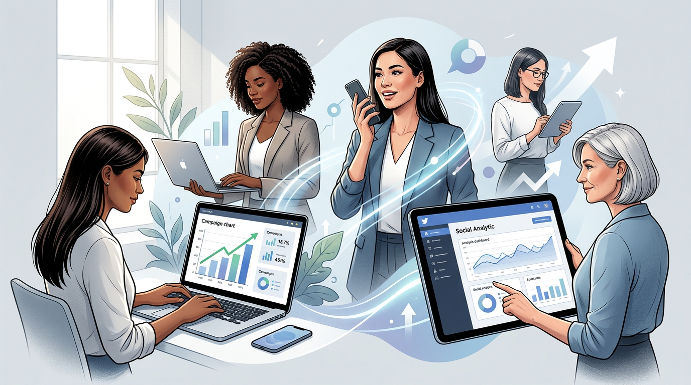 25 SAAS Digital Marketing Campaigns Targeting Women