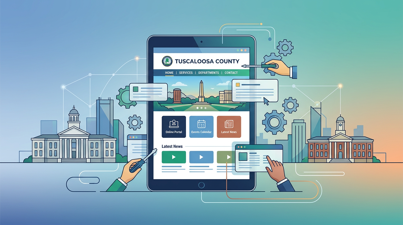 Tuscaloosa County Website Redesign & Development