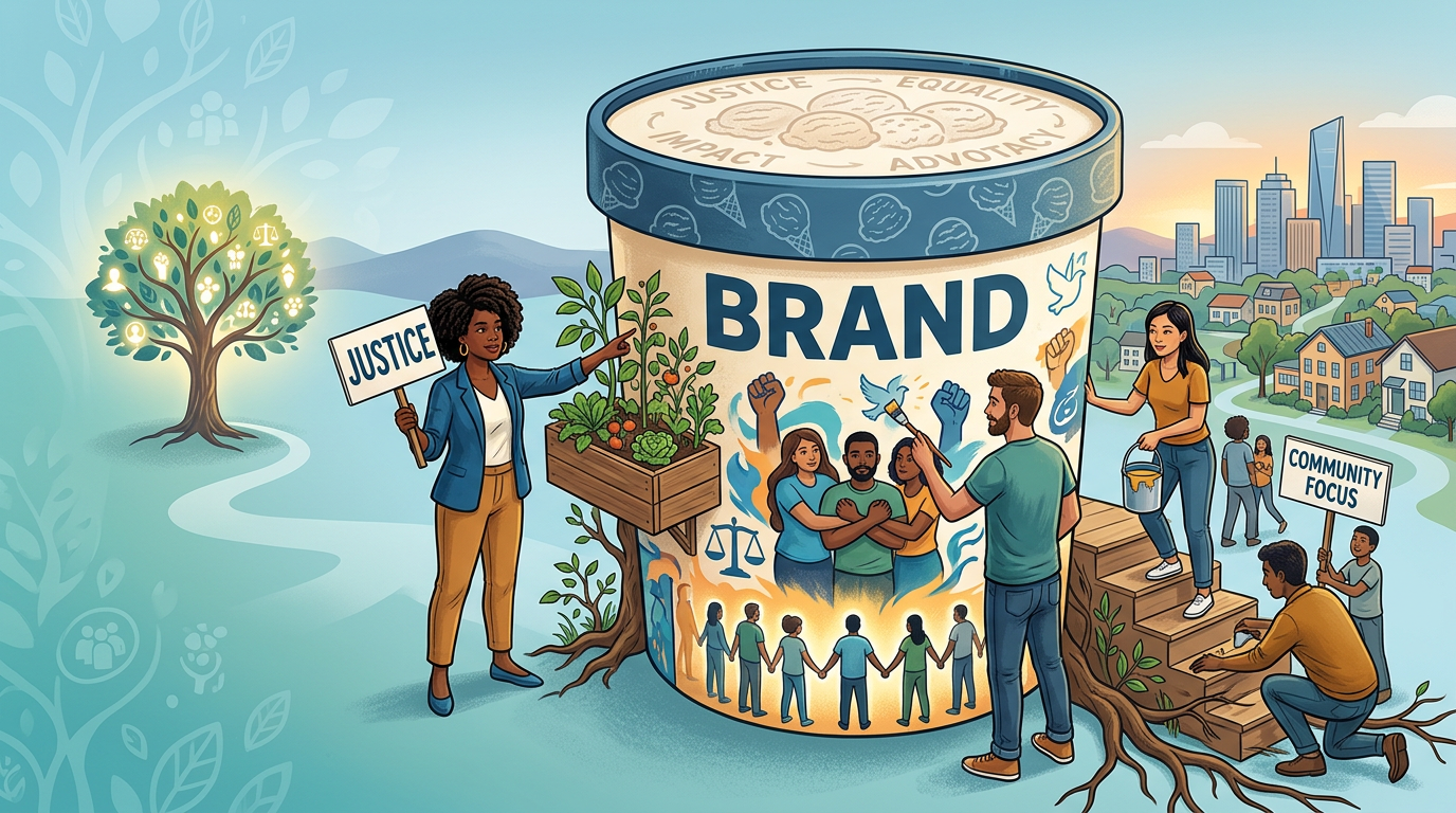 Community-Centric Branding: How Ben & Jerry’s Built a Loyal Following Through Social Justice Advocacy