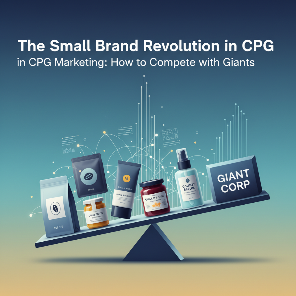 The Small Brand Revolution in CPG Marketing: How to Compete with Giants