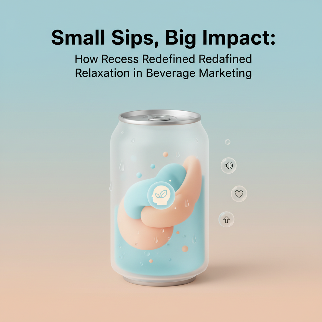 Small Sips, Big Impact: How Recess Redefined Relaxation in Beverage Marketing
