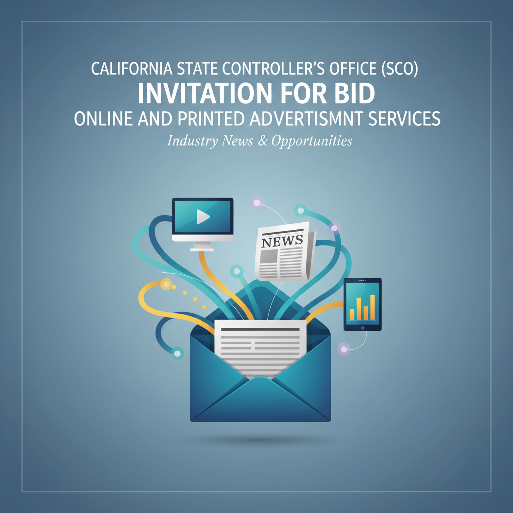 California State Controller's Office (SCO) Invitation for Bid - Online and Printed Advertisement Services