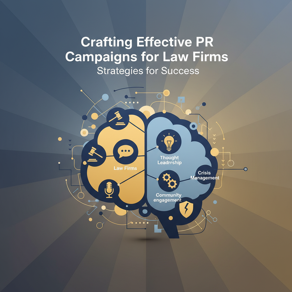 Crafting Effective PR Campaigns for Law Firms: Strategies for Success