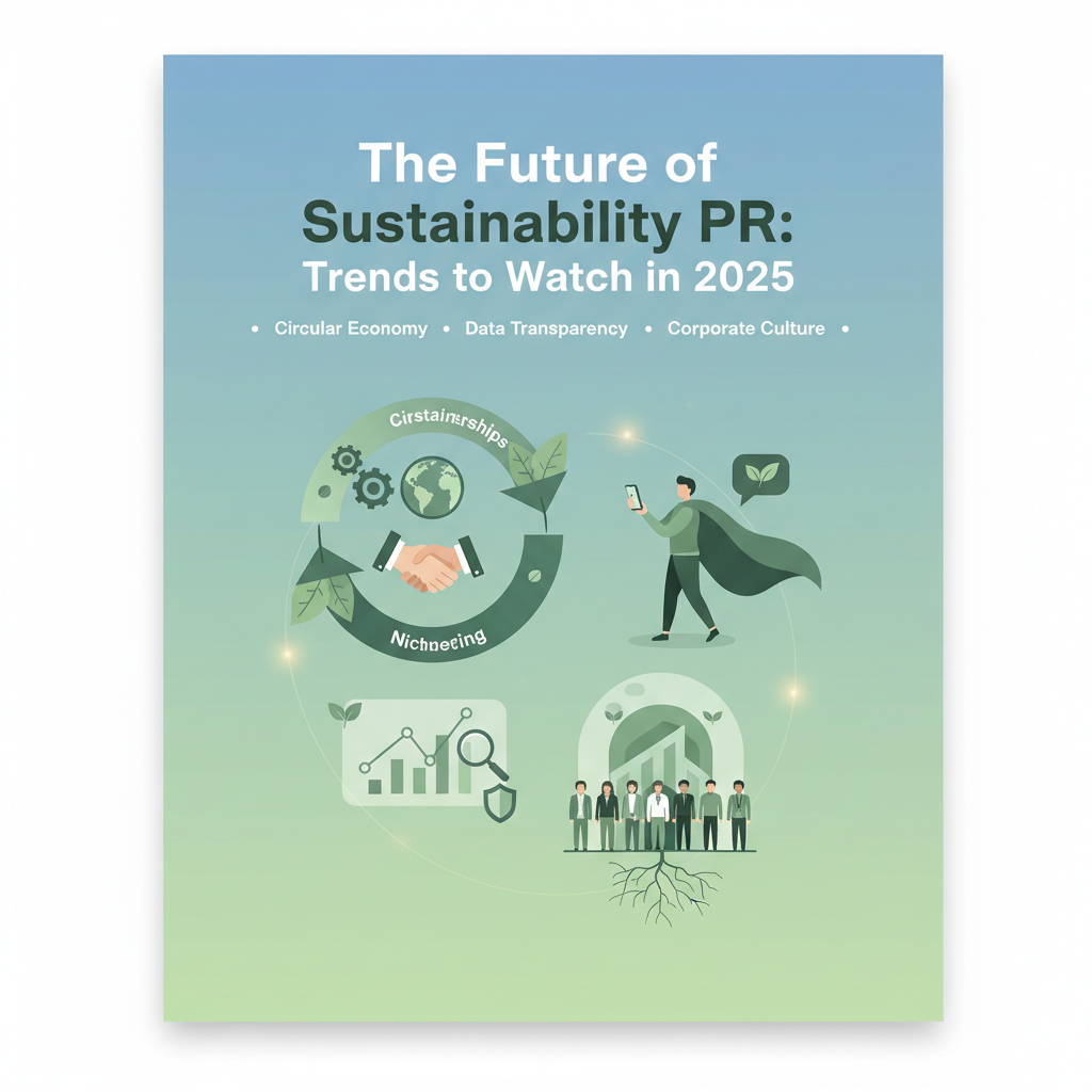 The Future of Sustainability PR: Trends to Watch in 2025