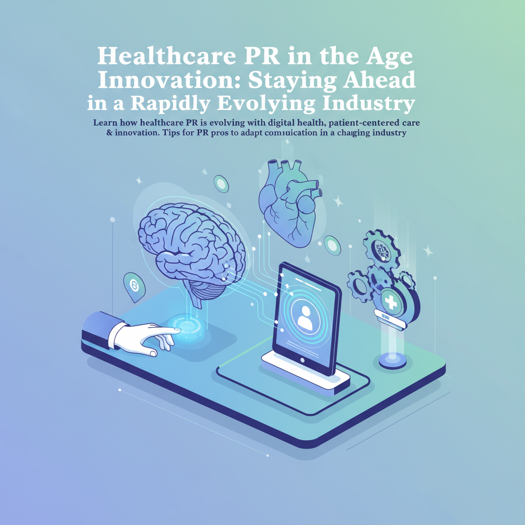 Healthcare PR in the Age of Innovation: Staying Ahead in a Rapidly Evolving Industry