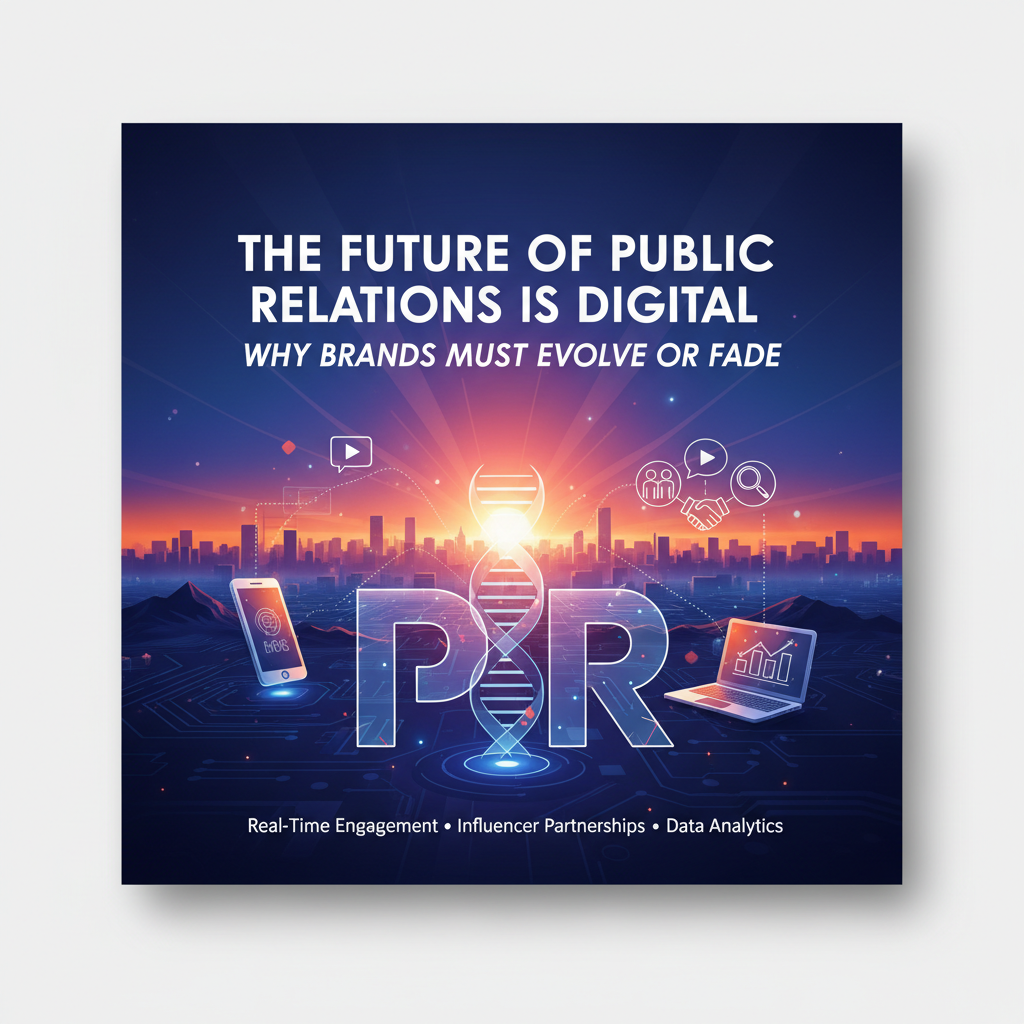 The Future of Public Relations is Digital: Why Brands Must Evolve or Fade