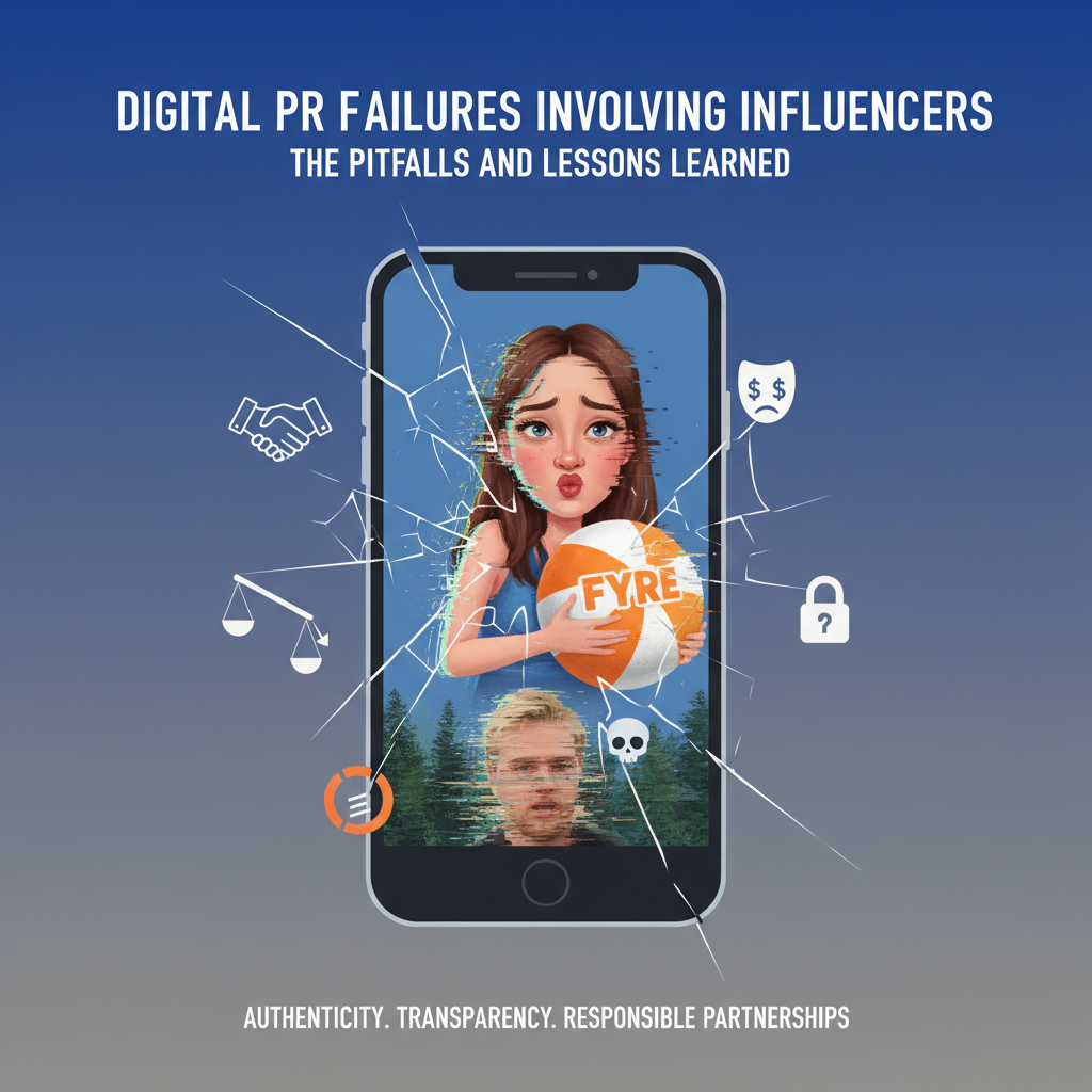 Digital PR Failures Involving Influencers: The Pitfalls and Lessons Learned