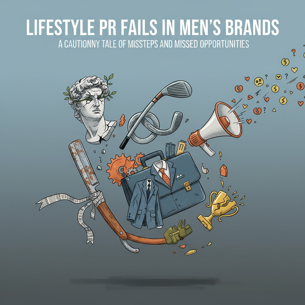 Lifestyle PR Fails in Men’s Brands: A Cautionary Tale of Missteps and Missed Opportunities