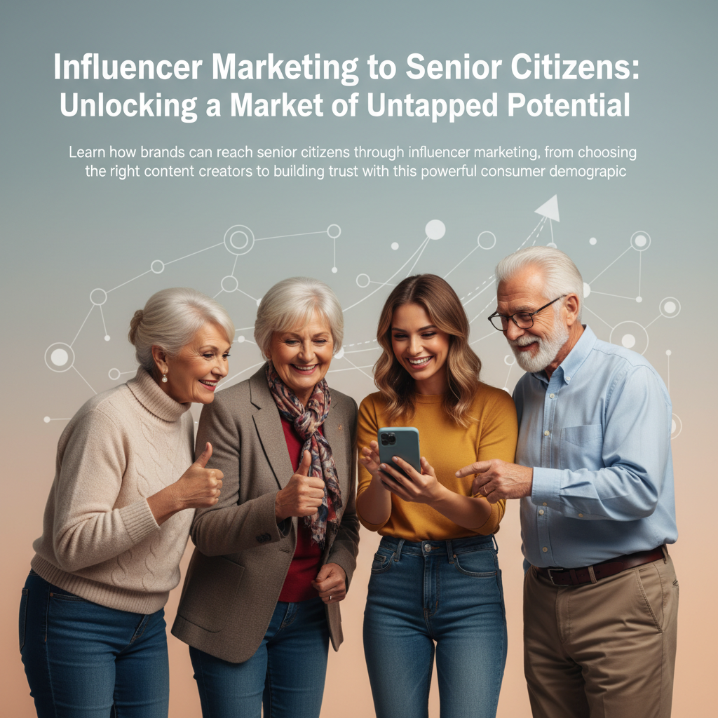 Influencer Marketing to Senior Citizens: Unlocking a Market of Untapped Potential