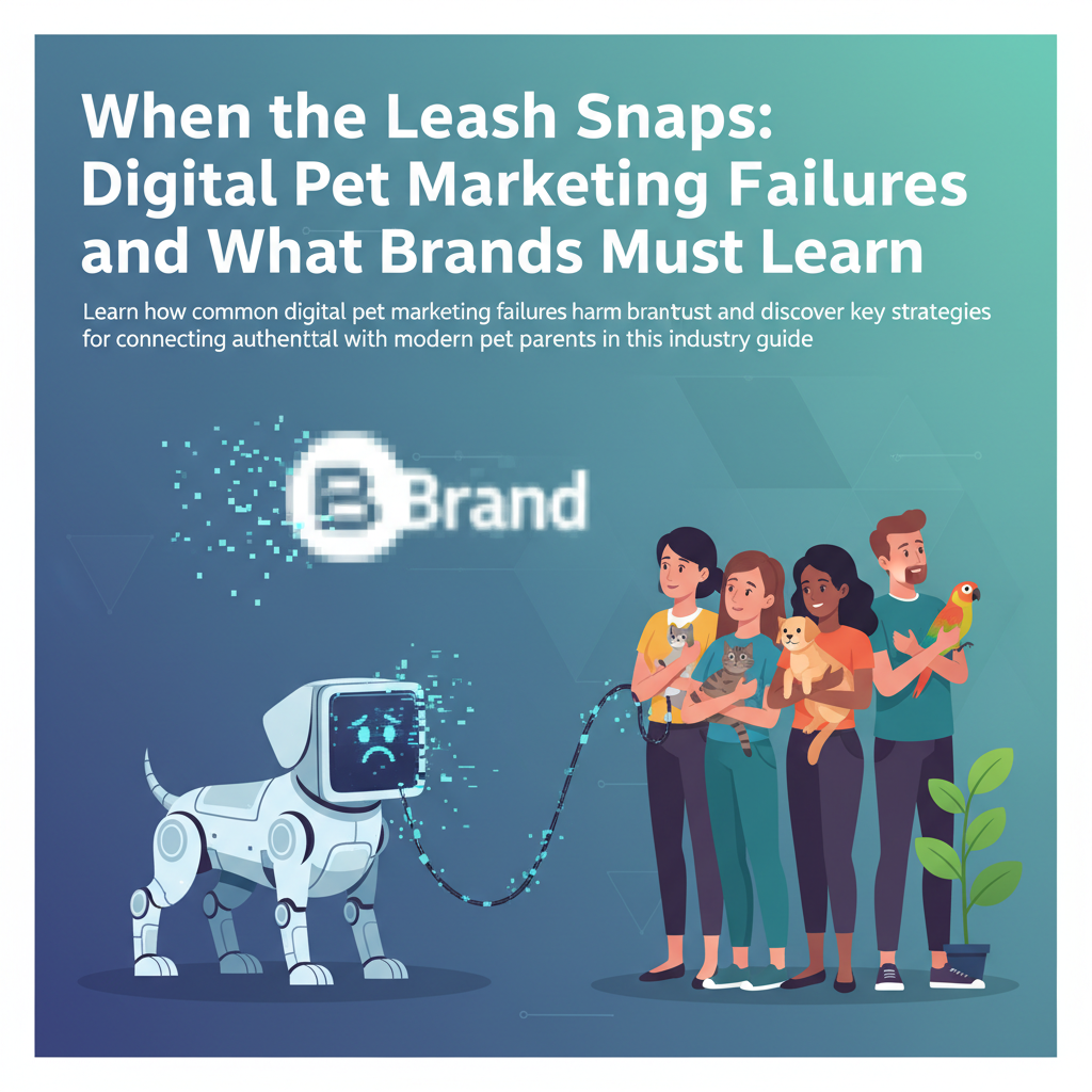 When the Leash Snaps: Digital Pet Marketing Failures and What Brands Must Learn