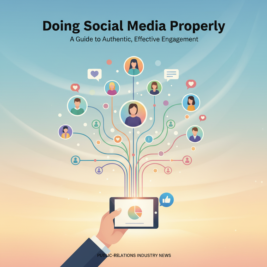 Doing Social Media Properly: A Guide to Authentic, Effective Engagement