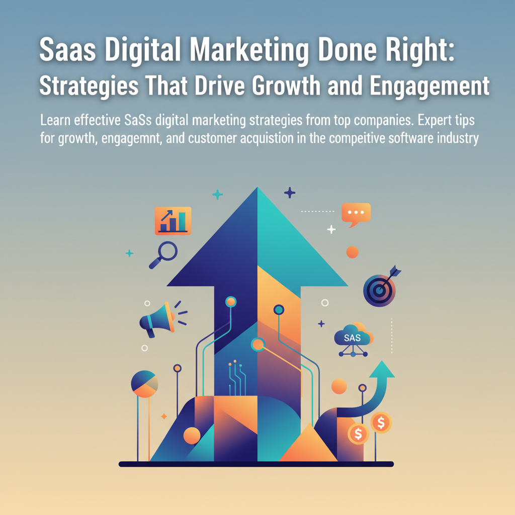 SaaS Digital Marketing Done Right: Strategies That Drive Growth and Engagement