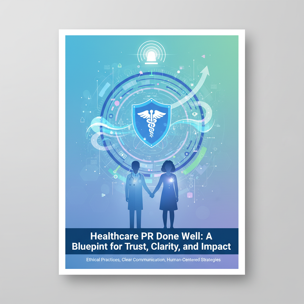Healthcare PR Done Well: A Blueprint for Trust, Clarity, and Impact