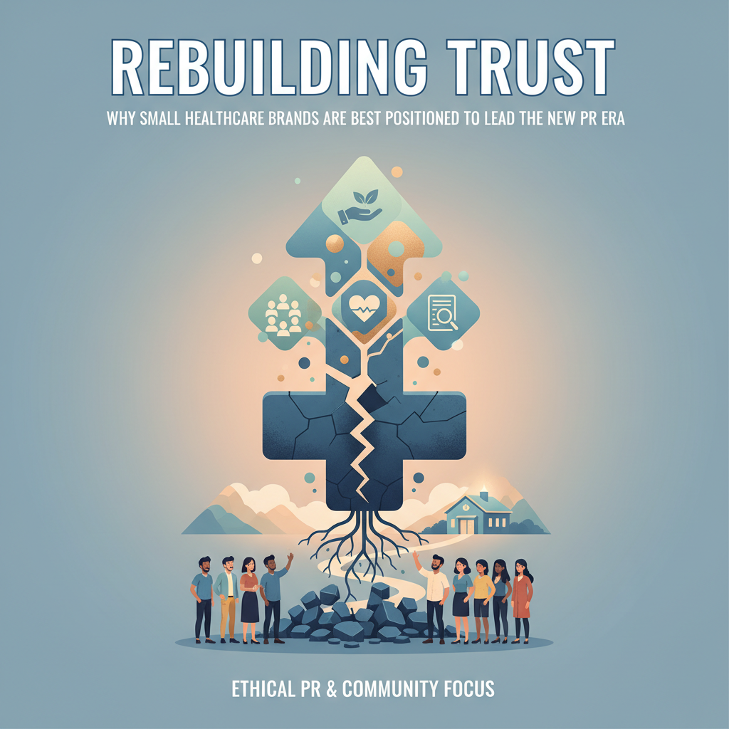 Rebuilding Trust: Why Small Healthcare Brands Are Best Positioned to Lead the New PR Era