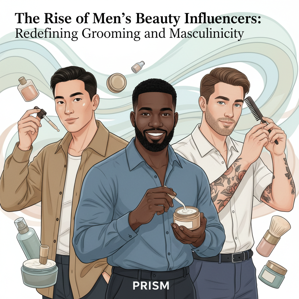 The Rise of Men’s Beauty Influencers: Redefining Grooming and Masculinity