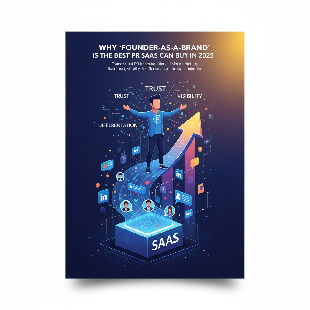 Why ‘Founder-as-a-Brand’ is the Best PR SaaS Can Buy in 2025