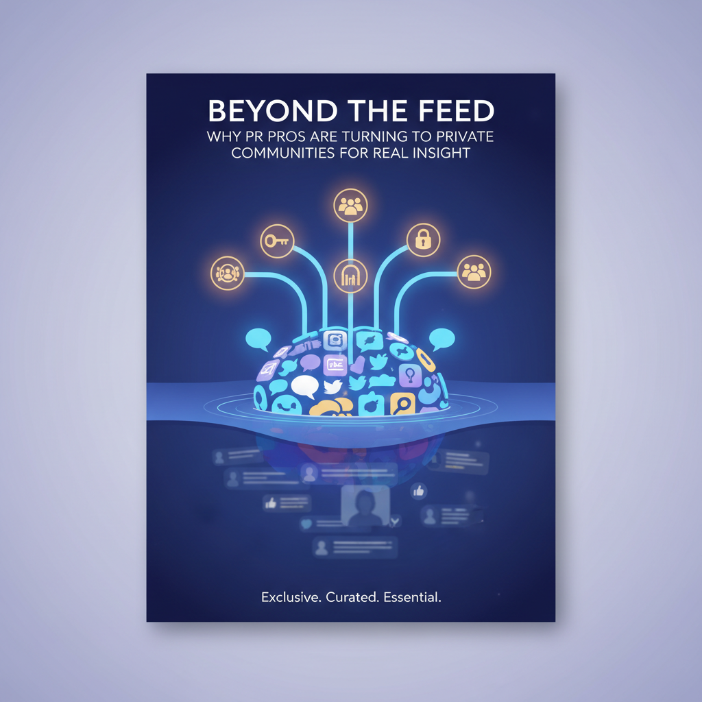 Beyond the Feed: Why PR Pros Are Turning to Private Communities for Real Insight