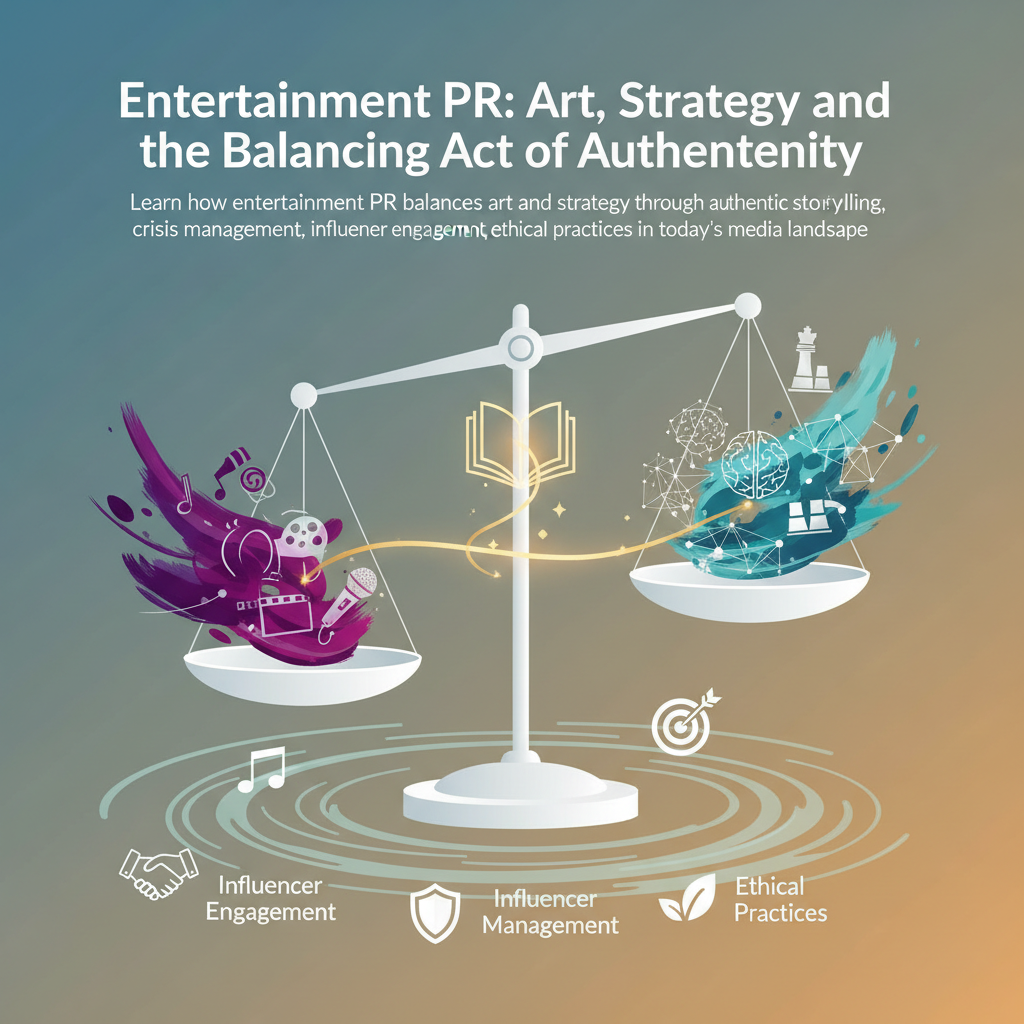 Entertainment PR: Art, Strategy, and the Balancing Act of Authenticity