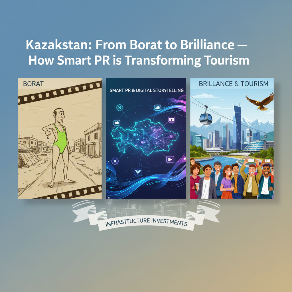 Kazakhstan: From Borat to Brilliance — How Smart PR is Transforming Tourism