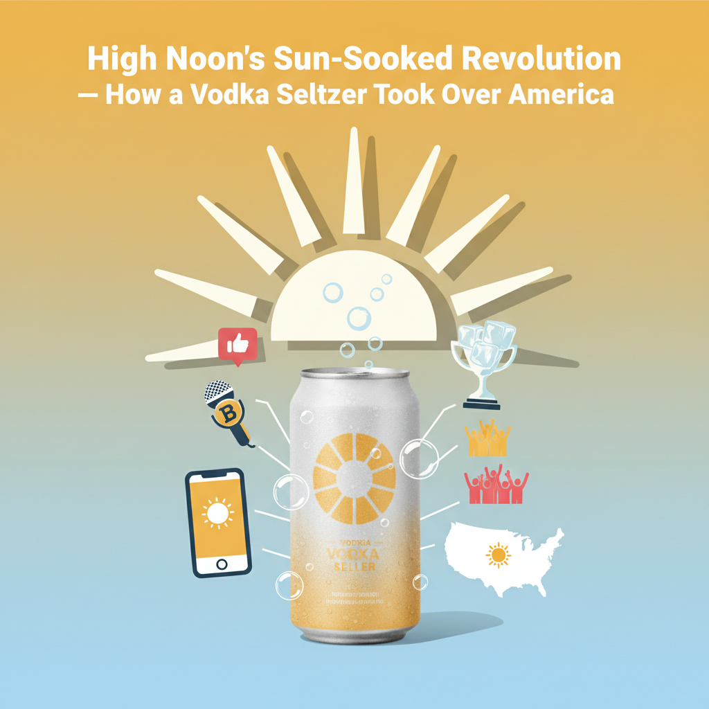 High Noon’s Sun-Soaked Revolution — How a Vodka Seltzer Took Over America