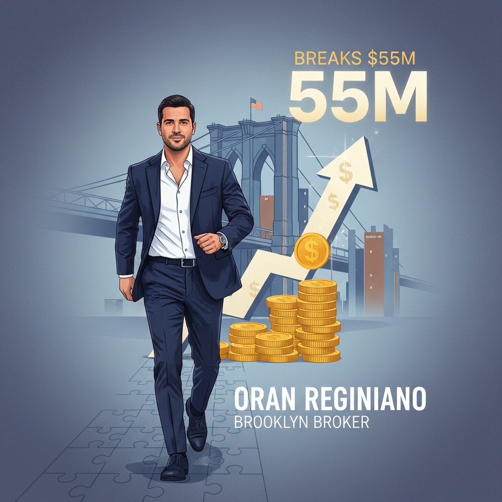 Brooklyn Broker Oran Reginiano Breaks $55M After Leaving Corcoran for 100% Commission Firm R New York