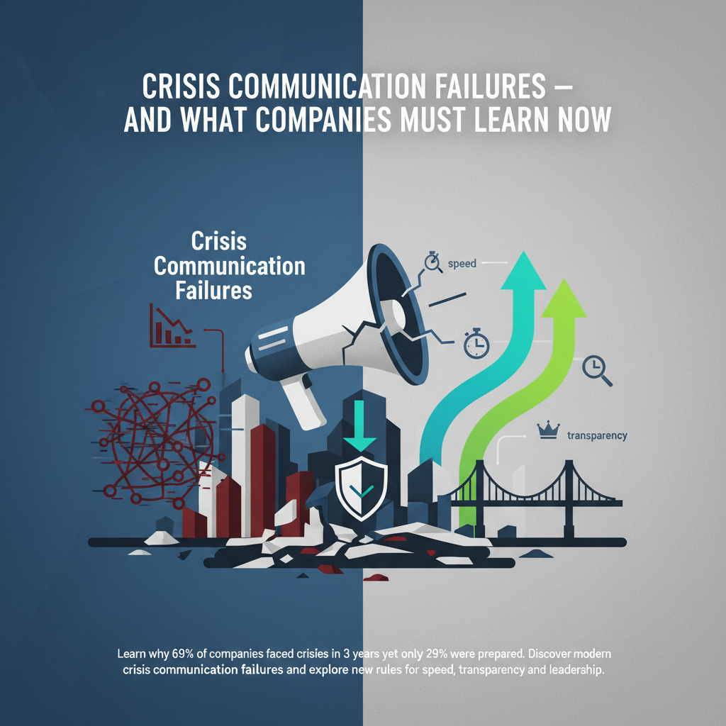 Crisis Communication Failures — and What Companies Must Learn Now