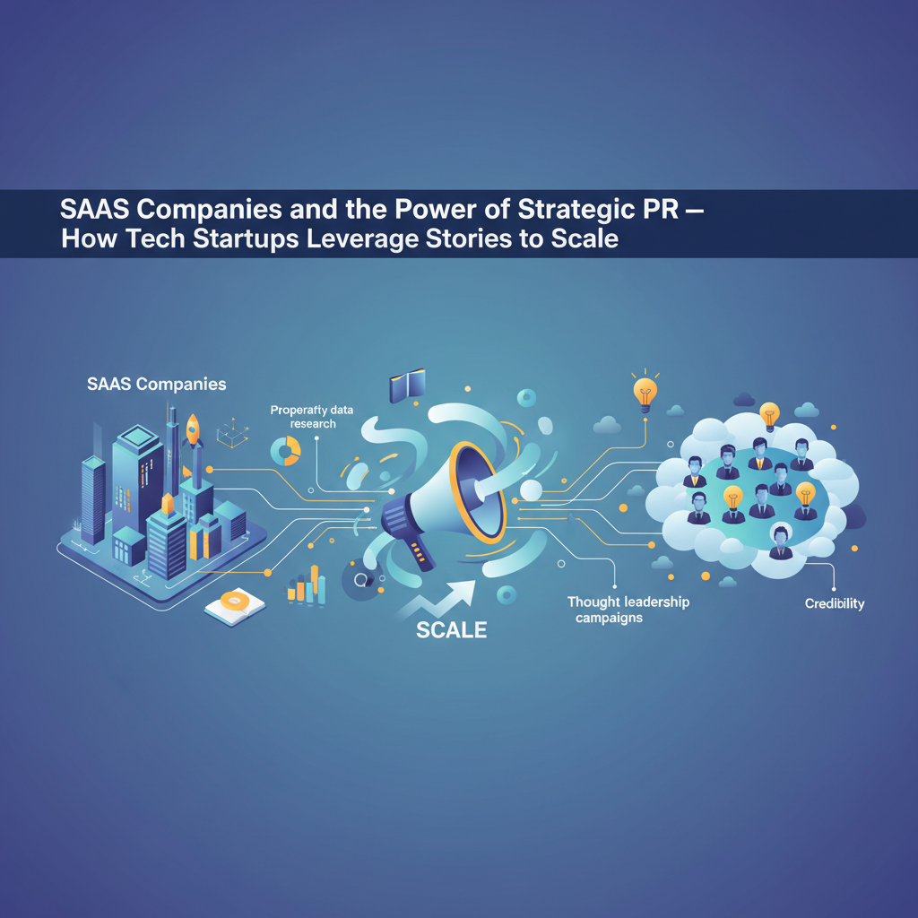 SaaS Companies and the Power of Strategic PR — How Tech Startups Leverage Stories to Scale