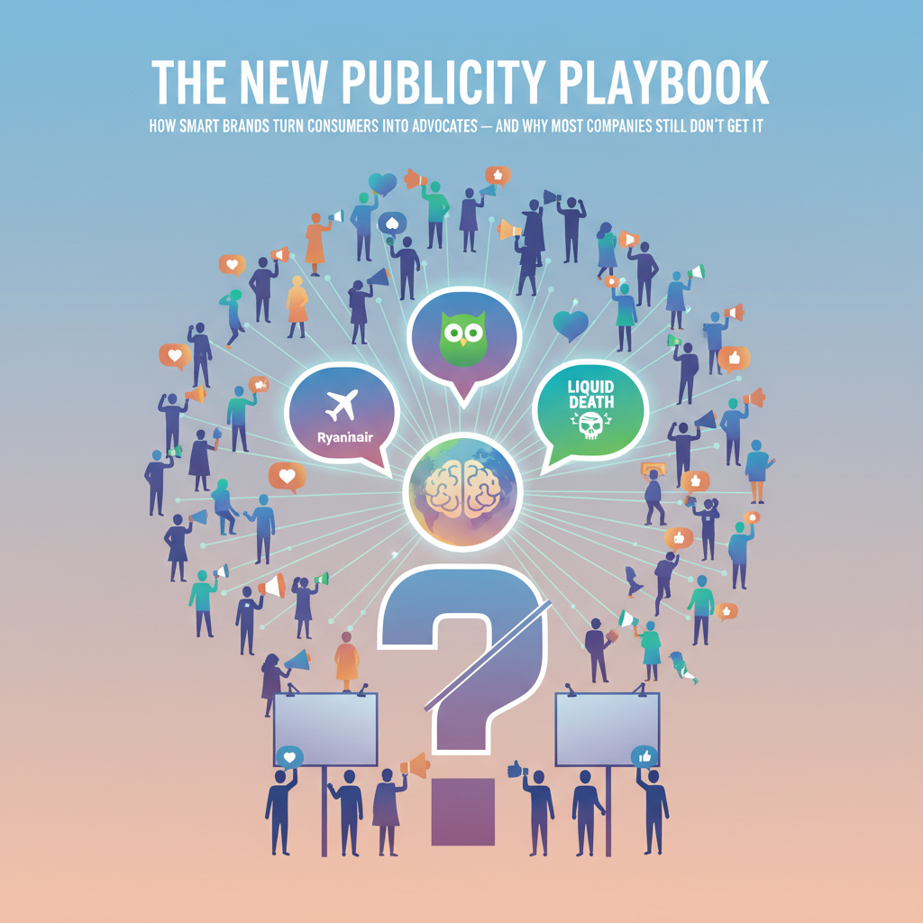 The New Publicity Playbook: How Smart Brands Turn Consumers Into Advocates — and Why Most Companies Still Don’t Get It