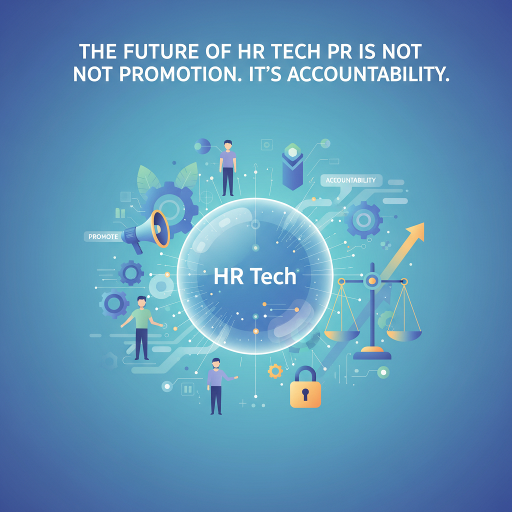 The Future of HR Tech PR Is Not Promotion. It’s Accountability.