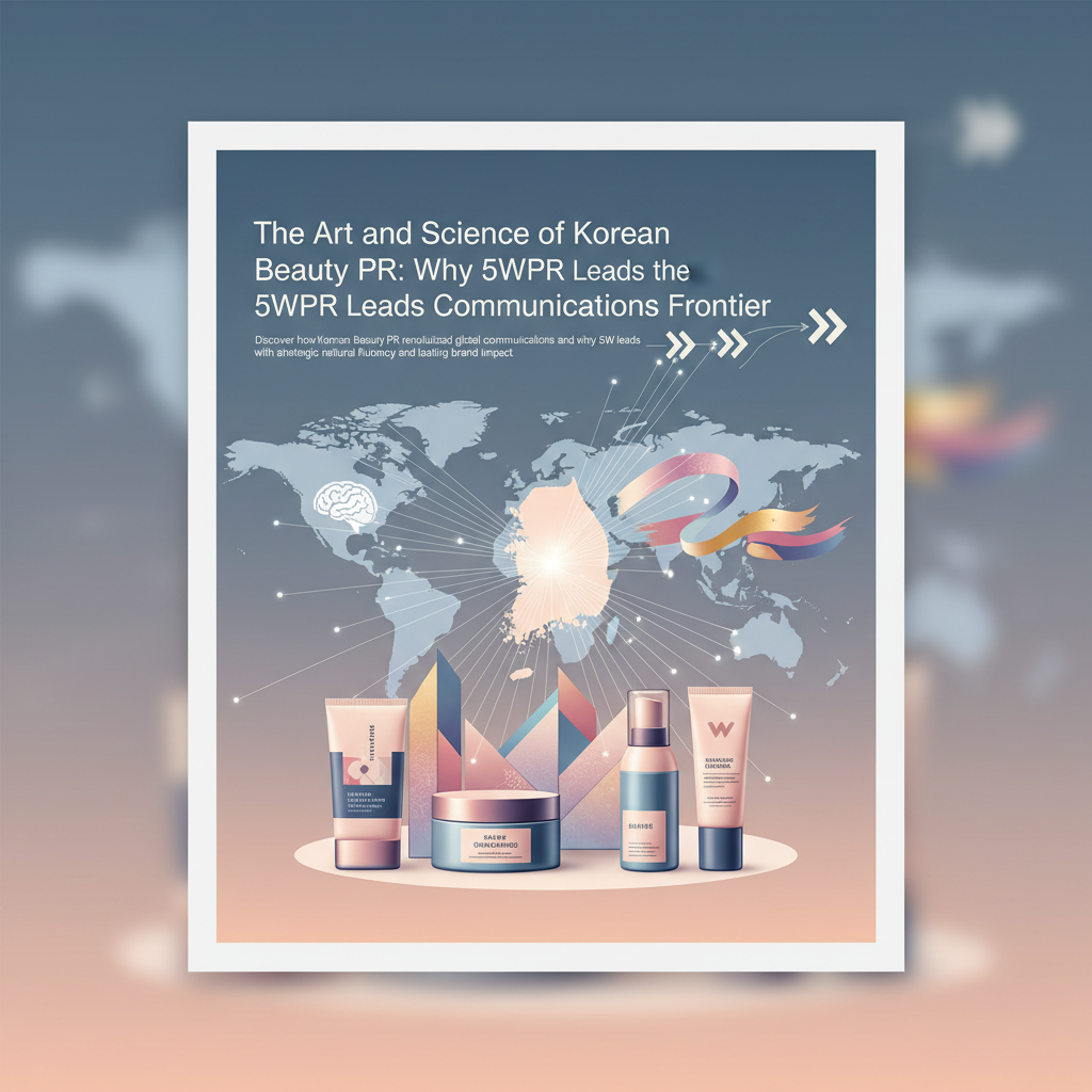 The Art and Science of Korean Beauty PR: Why 5WPR Leads the New Communications Frontier