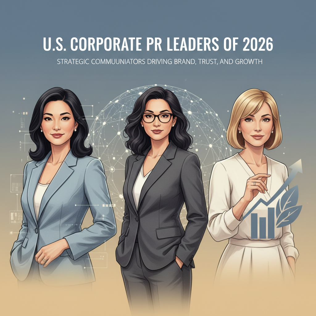 U.S. Corporate PR Leaders of 2026: Strategic Communicators Driving Brand, Trust, and Growth
