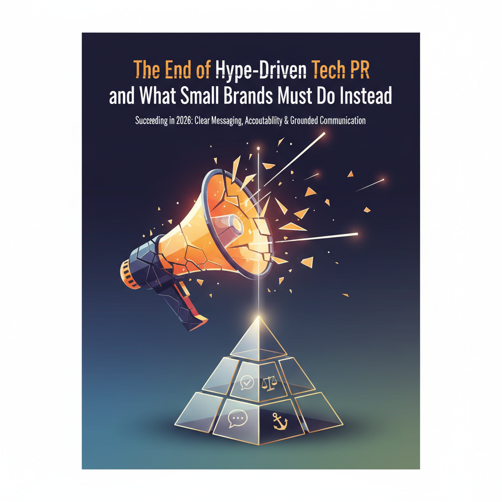The End of Hype-Driven Tech PR and What Small Brands Must Do Instead