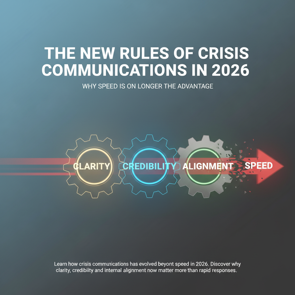 The New Rules of Crisis Communications in 2026: Why Speed Is No Longer the Advantage