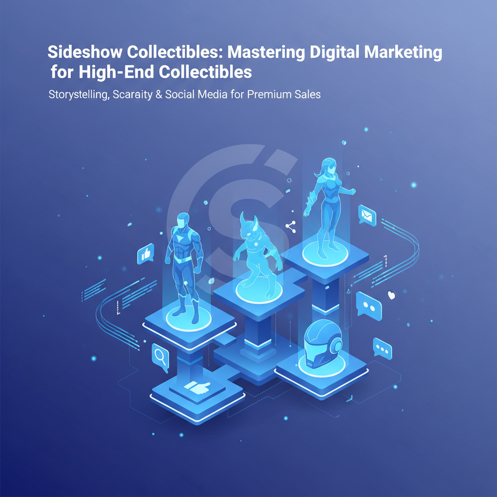 Sideshow Collectibles: Mastering Digital Marketing for High-End Collectibles