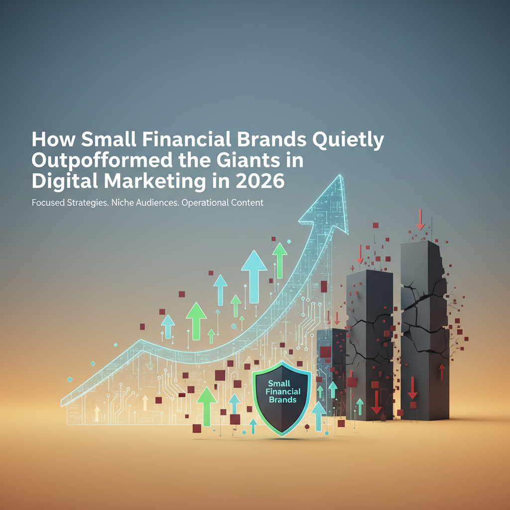 How Small Financial Brands Quietly Outperformed the Giants in Digital Marketing in 2026