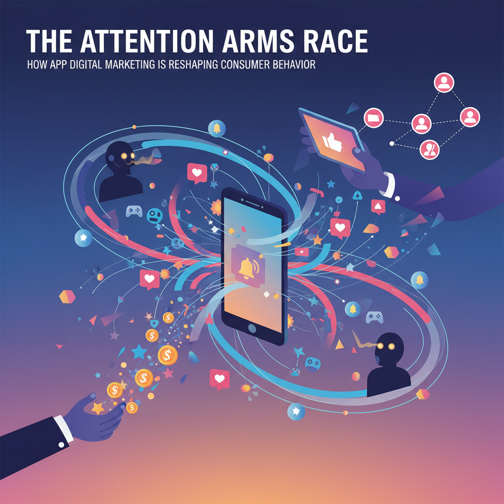 The Attention Arms Race — How App Digital Marketing Is Reshaping Consumer Behavior