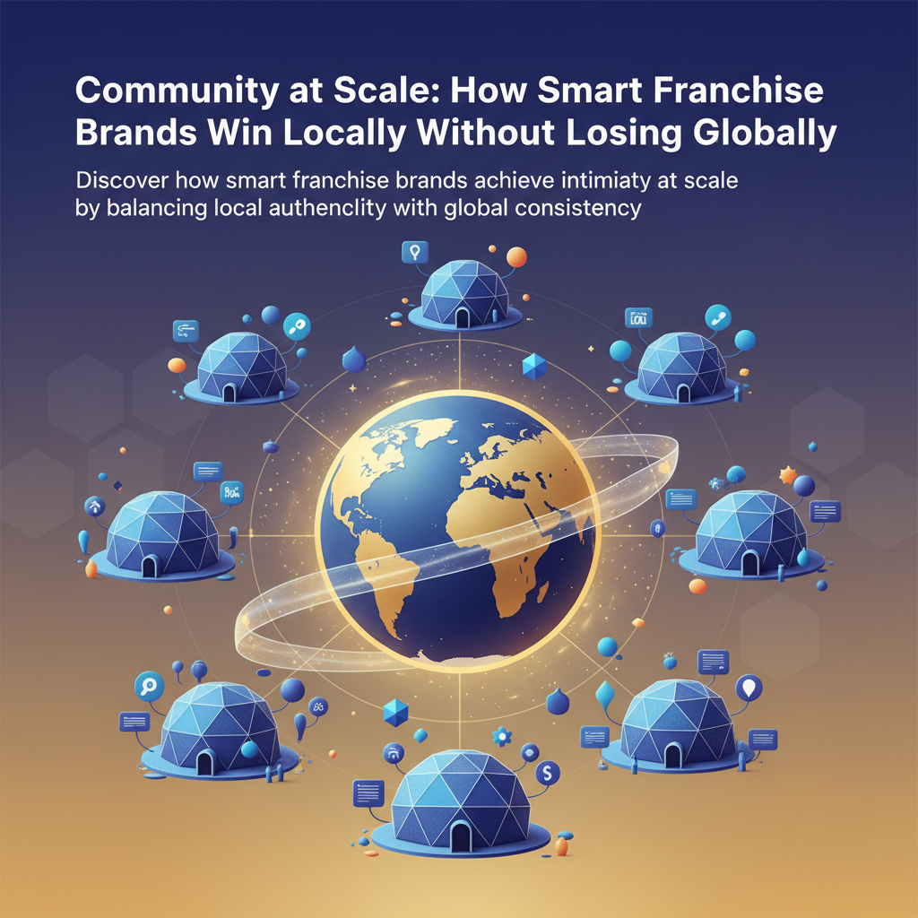 Community at Scale: How Smart Franchise Brands Win Locally Without Losing Globally