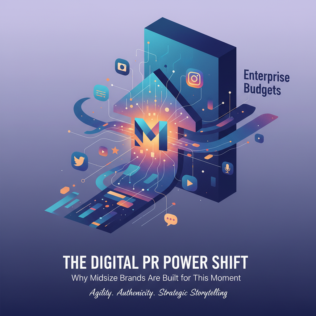The Digital PR Power Shift: Why Midsize Brands Are Built for This Moment