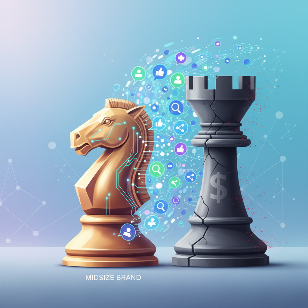 Stop Competing on Budget: How Midsize Brands Can Use Consumer Digital PR to Outmaneuver Enterprise Giants