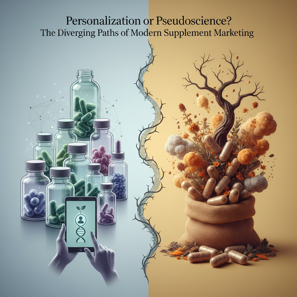 Personalization or Pseudoscience? The Diverging Paths of Modern Supplement Marketing