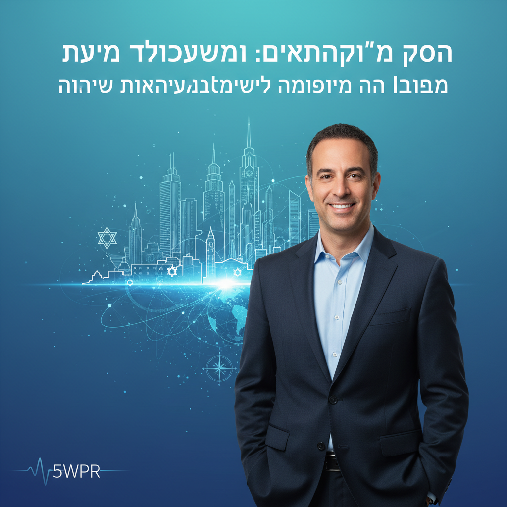 רון טורוסיאן: אימפריית יח״צ ניו-יורקית מגיעה לבמה הגלובלית של ישראל
