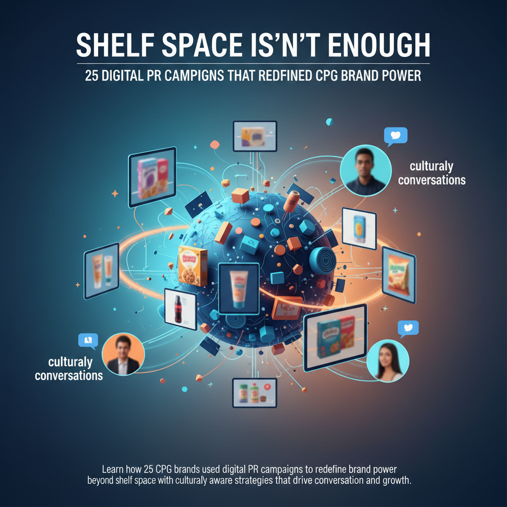 Shelf Space Isn’t Enough — 25 Digital PR Campaigns That Redefined CPG Brand Power
