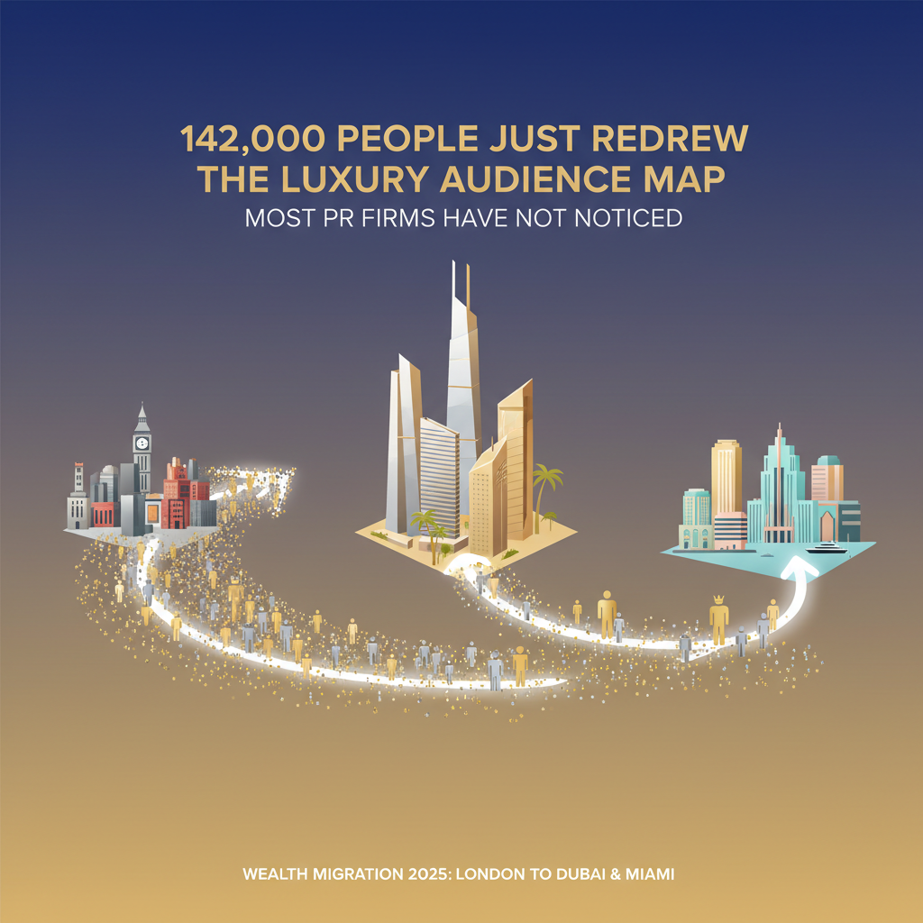 142,000 People Just Redrew the Luxury Audience Map. Most PR Firms Have Not Noticed