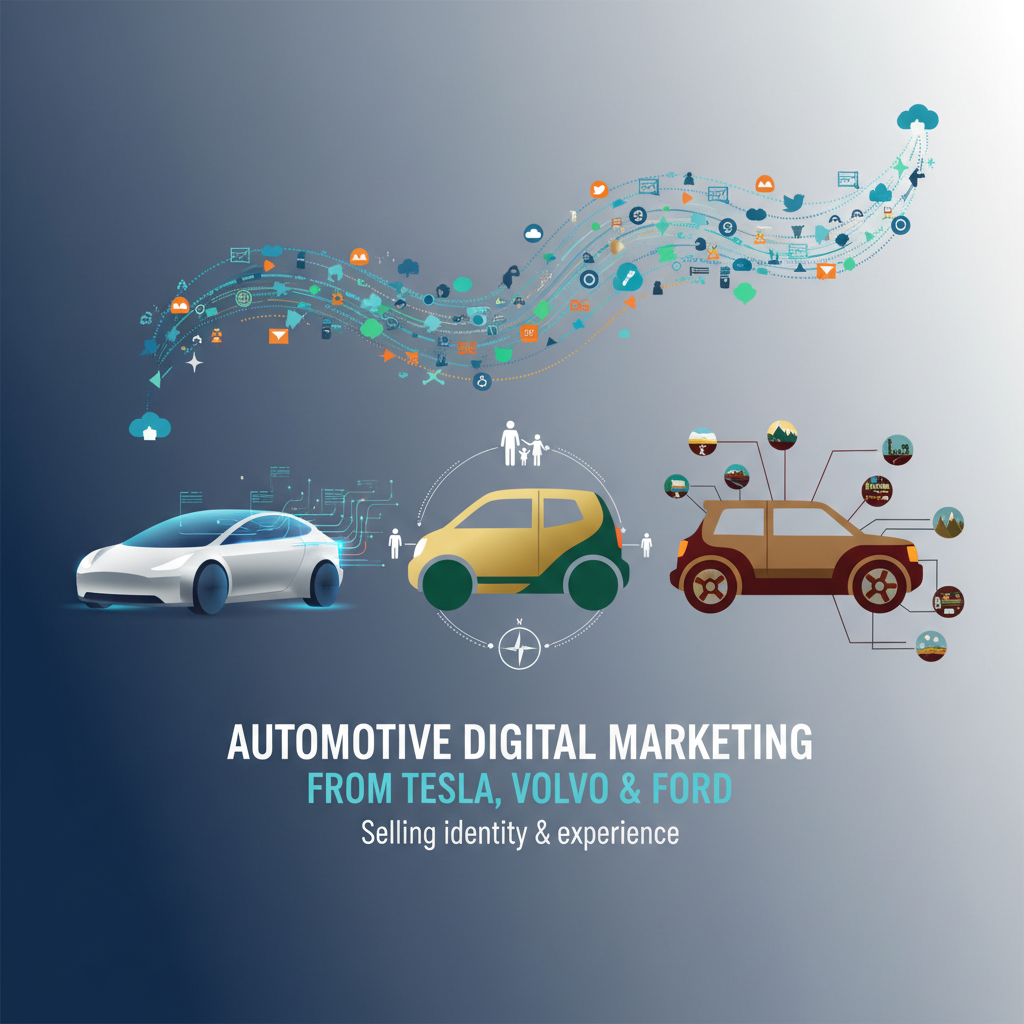 Automotive Digital Marketing From Tesla, Volvo & Ford