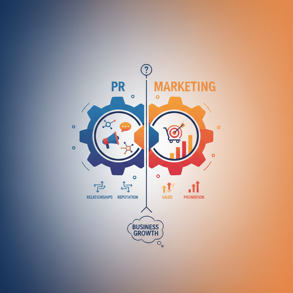 PR vs. Marketing: What's the Difference?