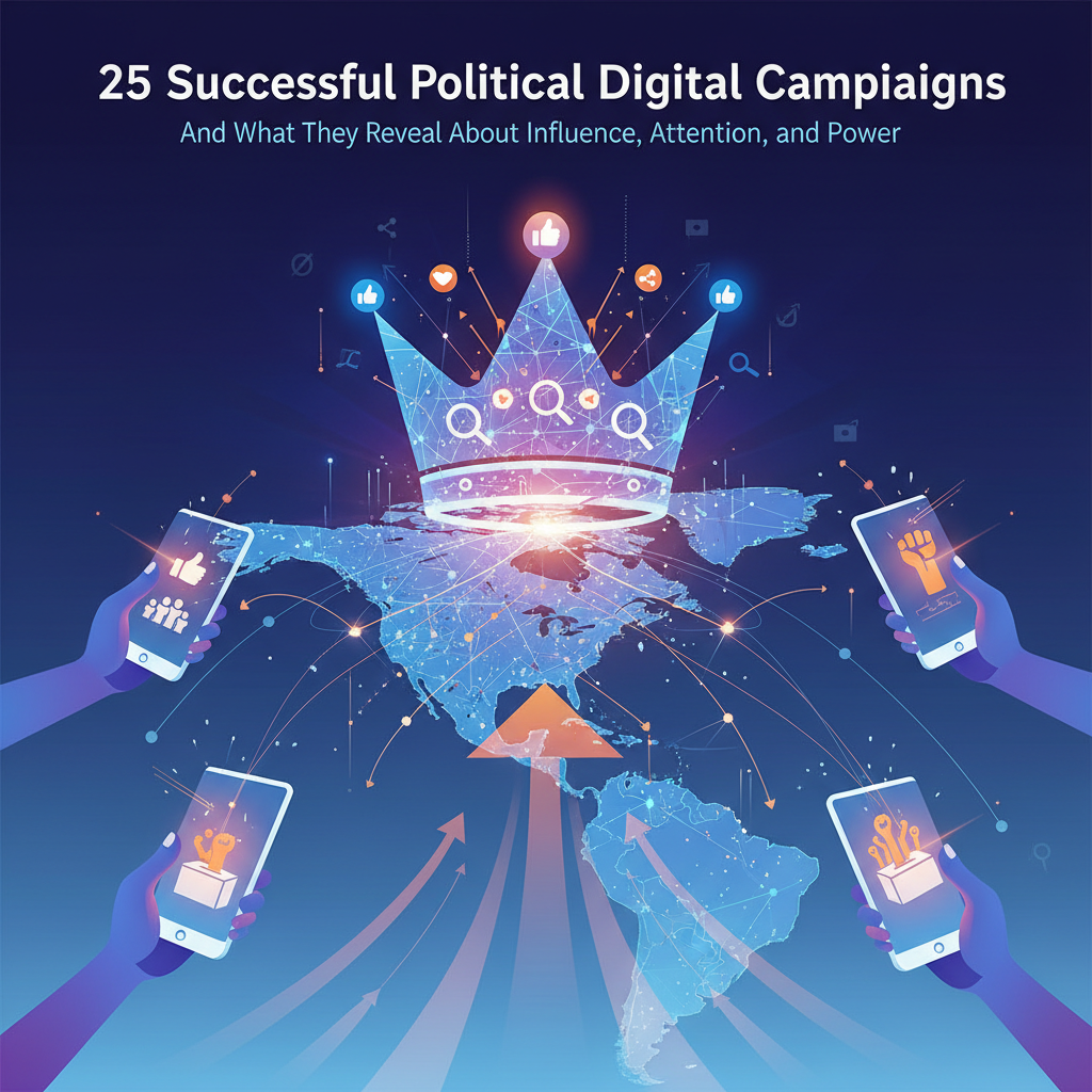 25 Successful Political Digital Campaigns (And What They Reveal About Influence, Attention, and Power)