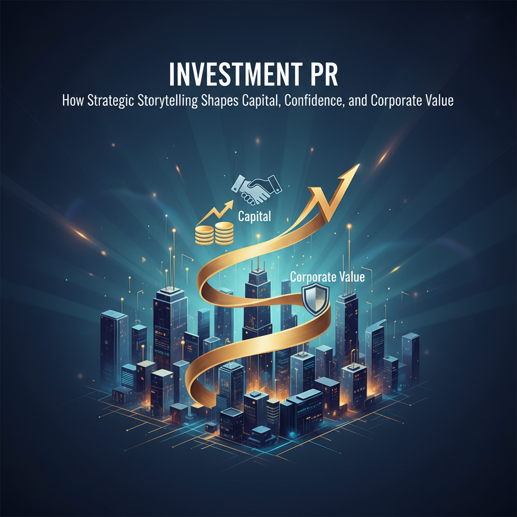 Investment PR: How Strategic Storytelling Shapes Capital, Confidence, and Corporate Value