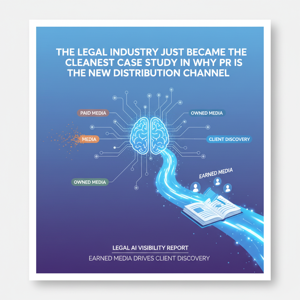 The Legal Industry Just Became The Cleanest Case Study In Why PR Is The New Distribution Channel